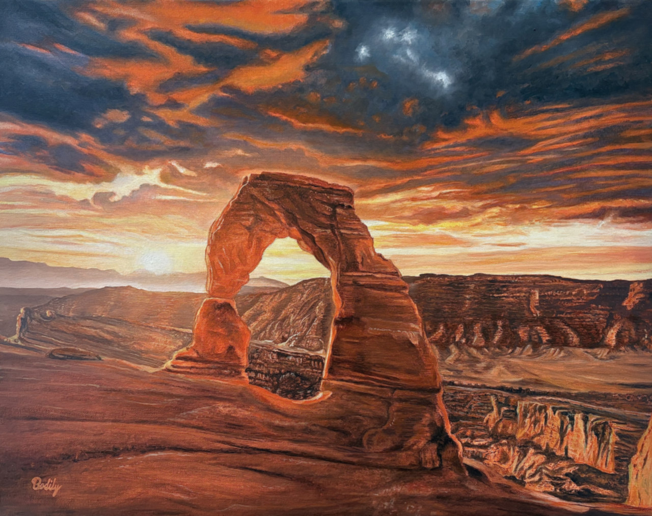 Delicate Arch Sunrise